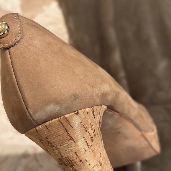 Platform, open toe pumps - Picture 4 of 5